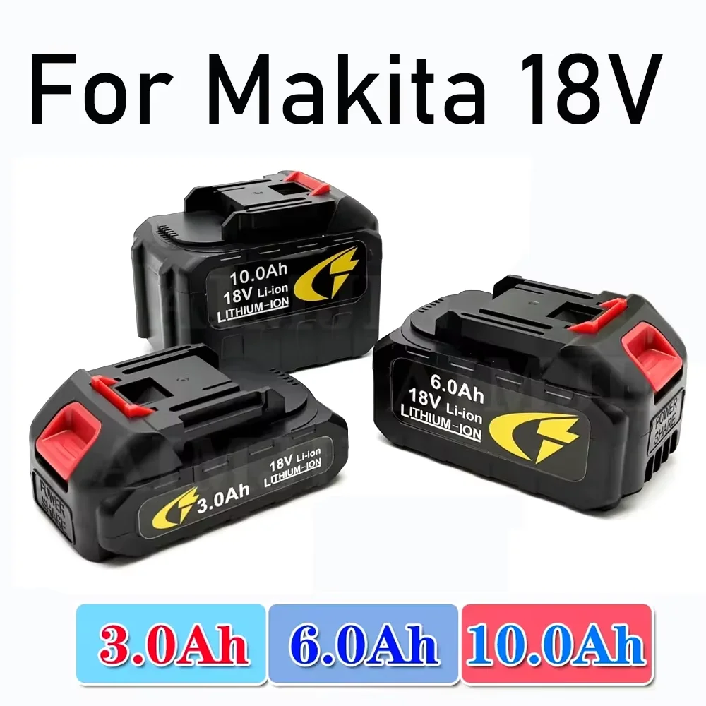 10Ah High Current High Discharge 18 Volts Screwdriver Replacement Battery 18V 18650 Rechargeable Lithium Battery