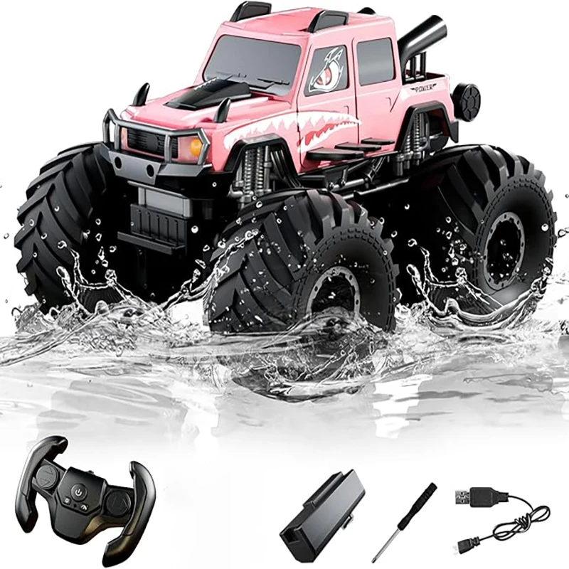JJRC Q215 RC voiture 2.4G amphibie télécommande voitures camion fuoristrada waterproof véhicules blindés jouet pour les enfants
