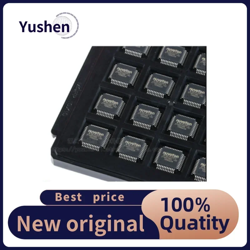 

10 шт., W78E052DFG PQFP-44 6T/12T 8051, одночиповый микрокомпьютер, оригинальный подлинный 100% качественный новый оригинальный