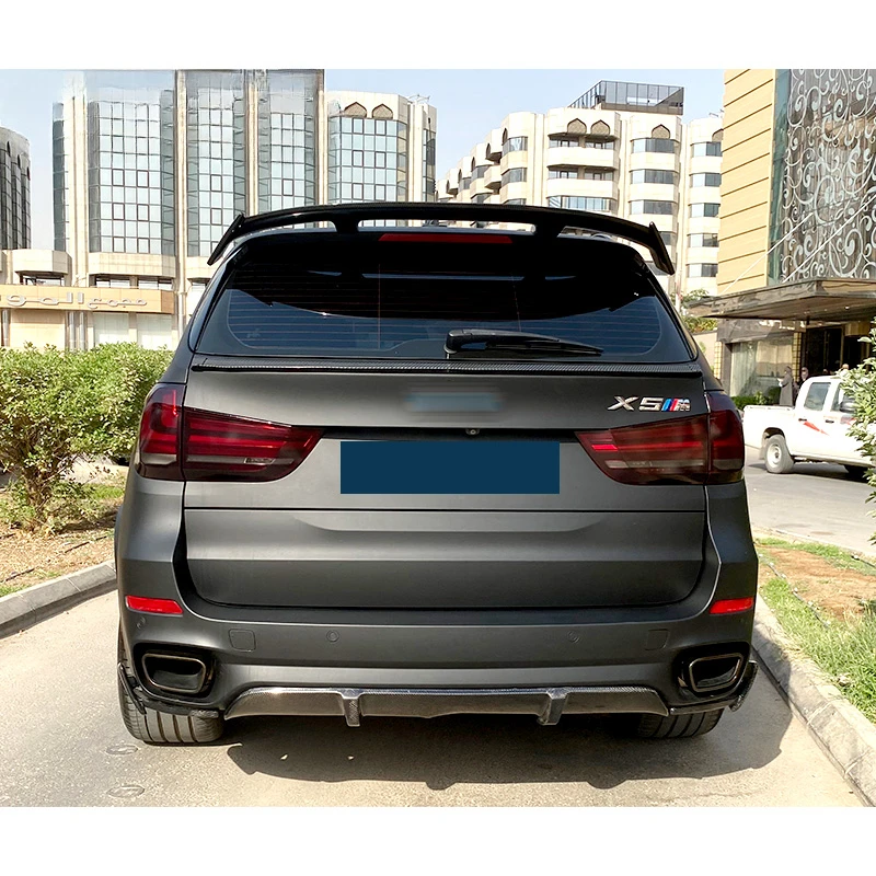 

New! Roof Spoiler Universal ABS material Car Rear Trunk Wing Spoiler For BMW X5 E70 F15 X1 X3