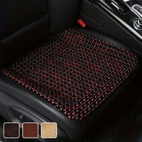 Car Seat Cushion, Summer Wooden Bead Cooling Pad, Office and Home Universal Seat Cushion, Cooling Pad, Ventilated, Breathable,