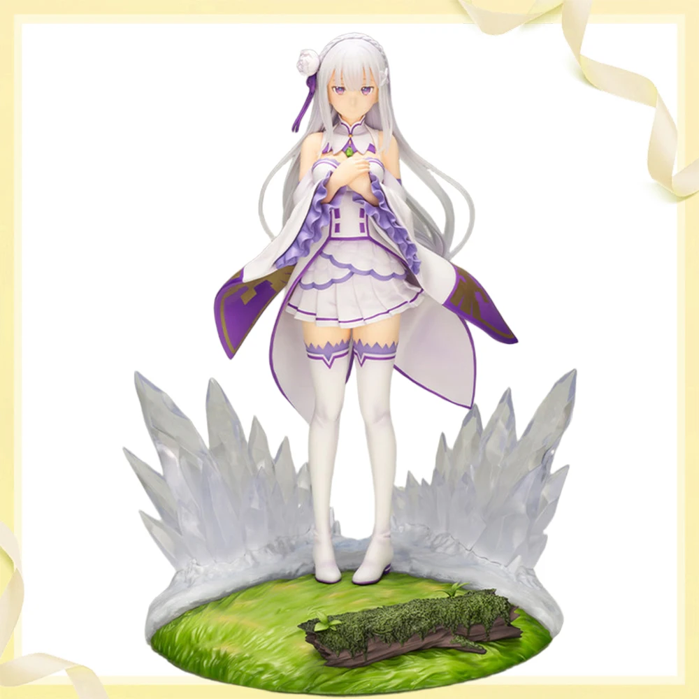 

In Stock Original Kotobukiya Re:Zero Kara Hajimeru Isekai Seikatsu - Emilia Anime Figure Action Figure Model Decoration