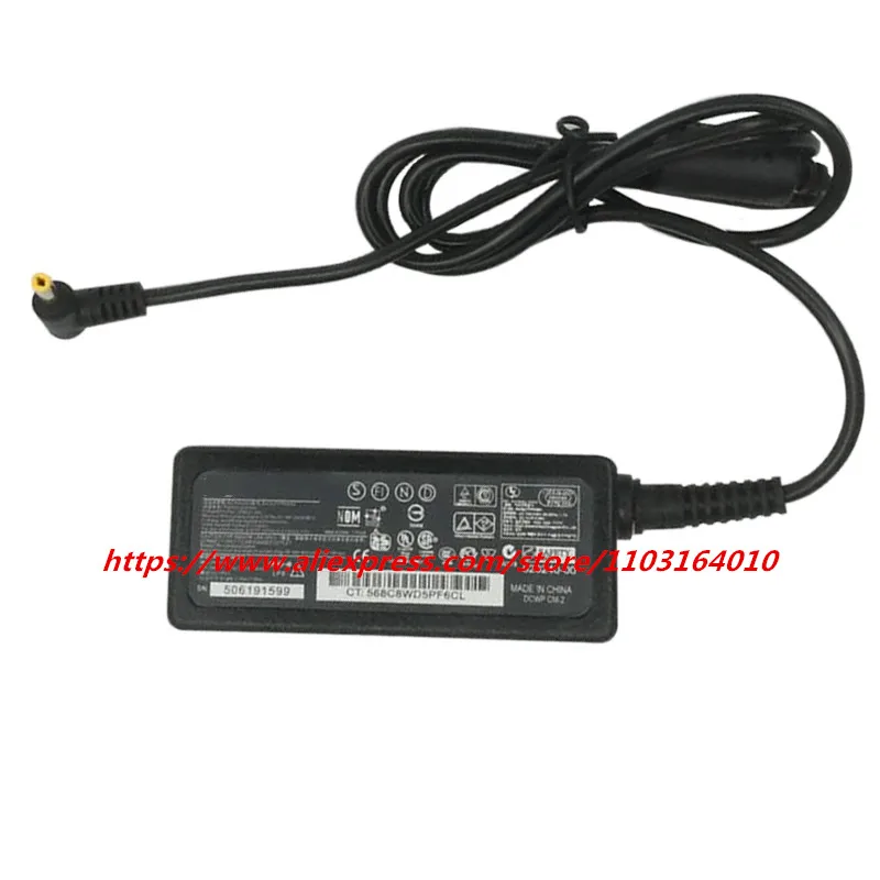 حقيقية ل HP 19.5 فولت 2.05A Mini 110 100e 210 الكمبيوتر المحمول إمدادات الطاقة محول التيار المتردد شاحن الحبل