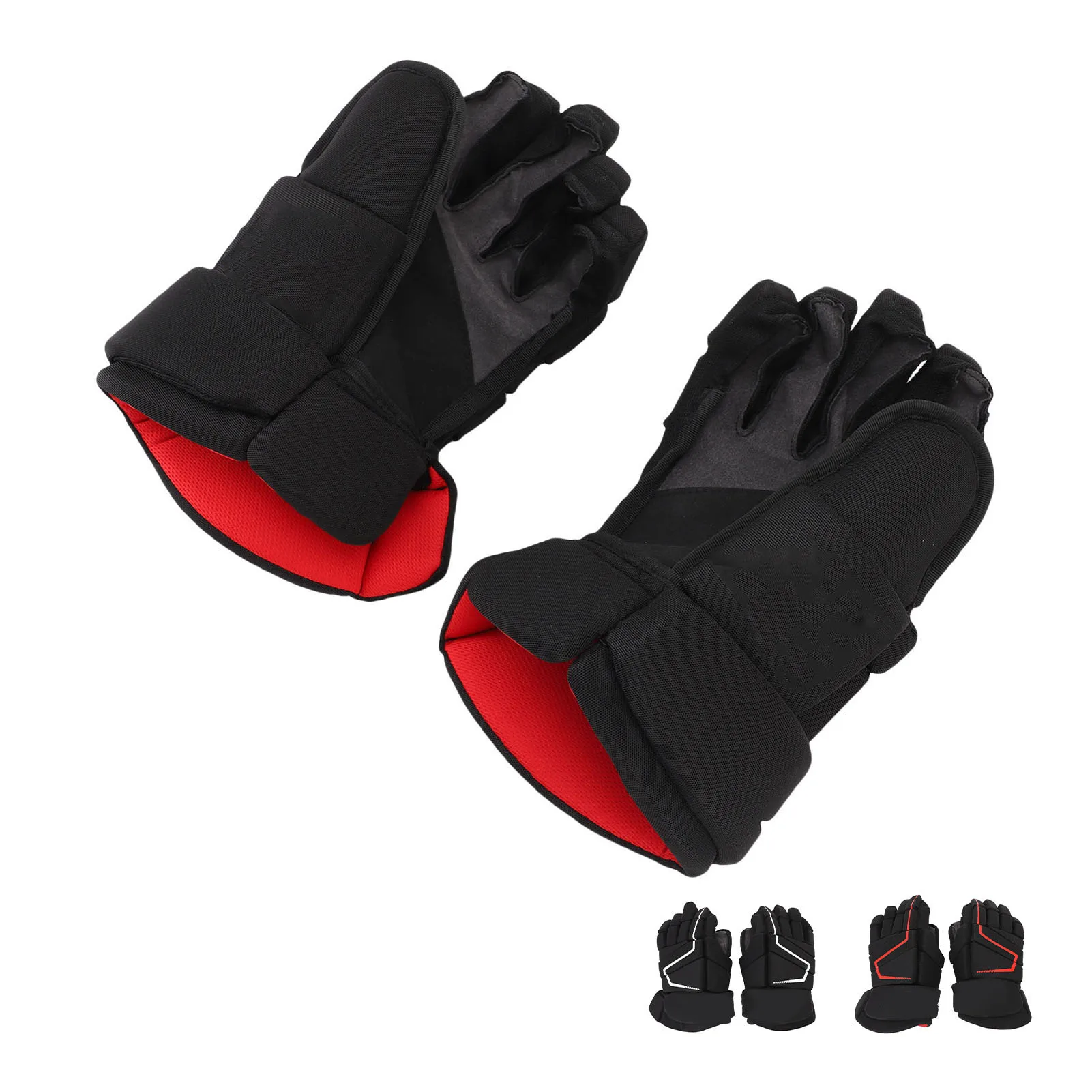 

Хоккейные перчатки, хоккейные перчатки, нейлоновая пена EVA, защитные дышащие уличные хоккейные перчатки для уличного хоккея для хоккеяров