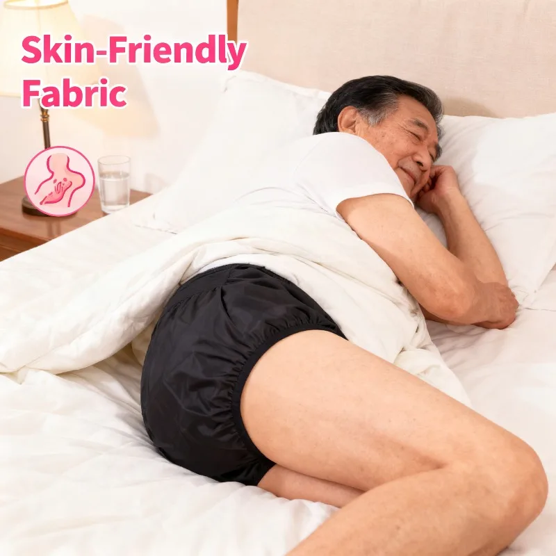 

Adjustable Adult Cloth Diapers for Elderly Washable Pants Anti-Leak Reusable Nappy for Seniors Abdl Diapers for Adults