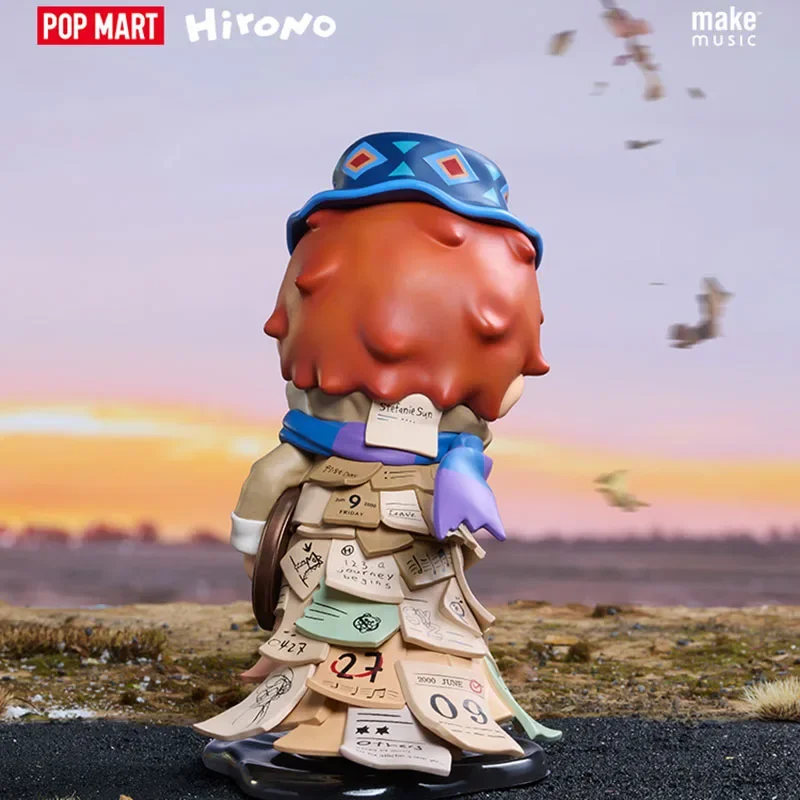POPMART Hirono X Stefanie Sun Weather With You Series صندوق أعمى صندوق غامض Kawaii الحلي التماثيل ديكور المنزل سطح المكتب #4