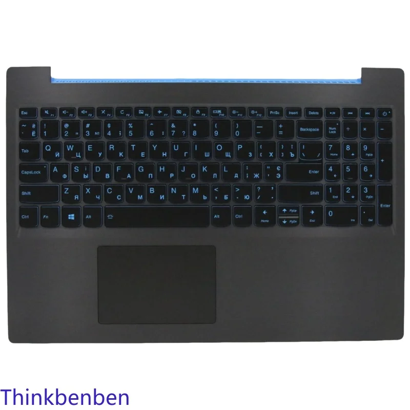 

UKR Ukrainian Black Keyboard Upper Case Palmrest Shell Cover For Lenovo Ideapad L340 15 15IRH Gaming 5CB0U42768