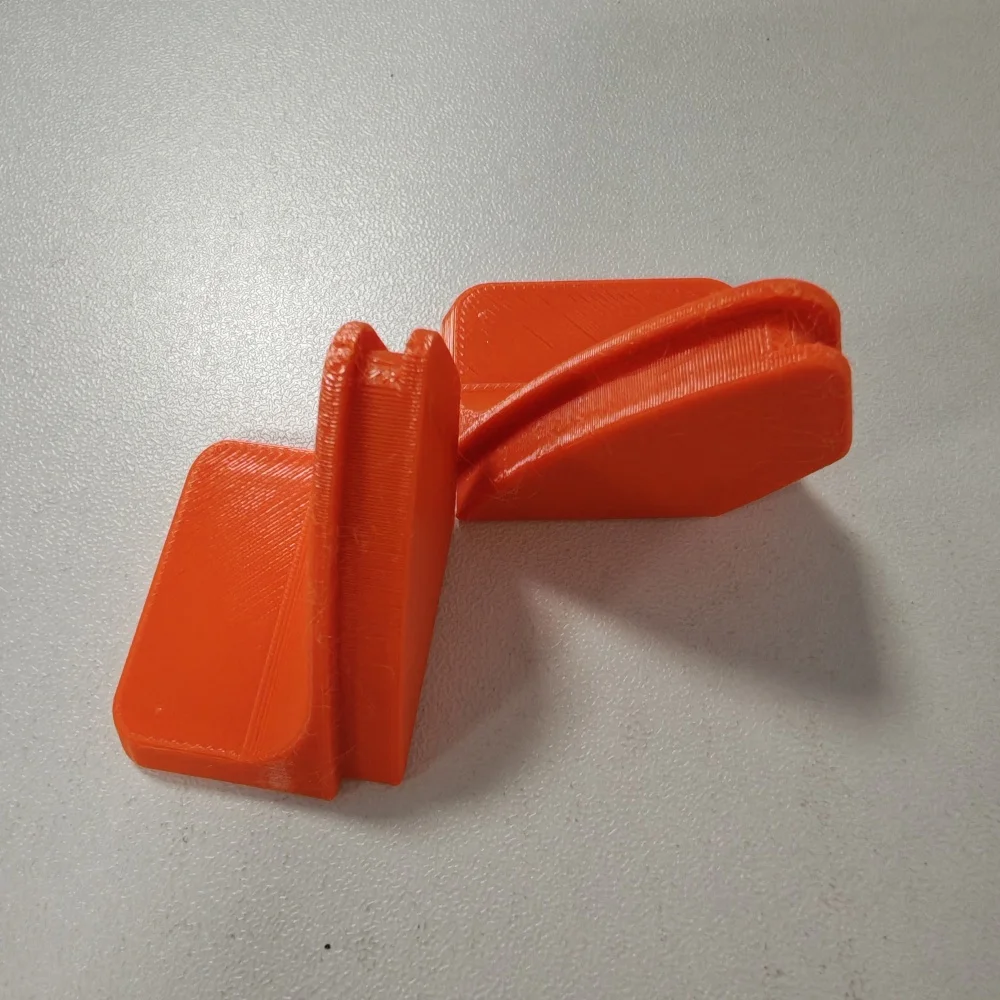 2 Stück Fahrradwerkzeug, orangefarbenes Werkzeug zum Reinigen und Schmieren der Kette, ermöglicht die Umkehrung der Kettenrichtung, um die Wartung zu erleichtern. – Detail 4