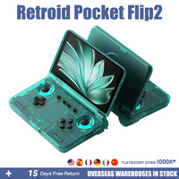 Retroid Pocket Flip2 Game Console 1080p Folding Game Console AMOLED 500Nits 5.5\