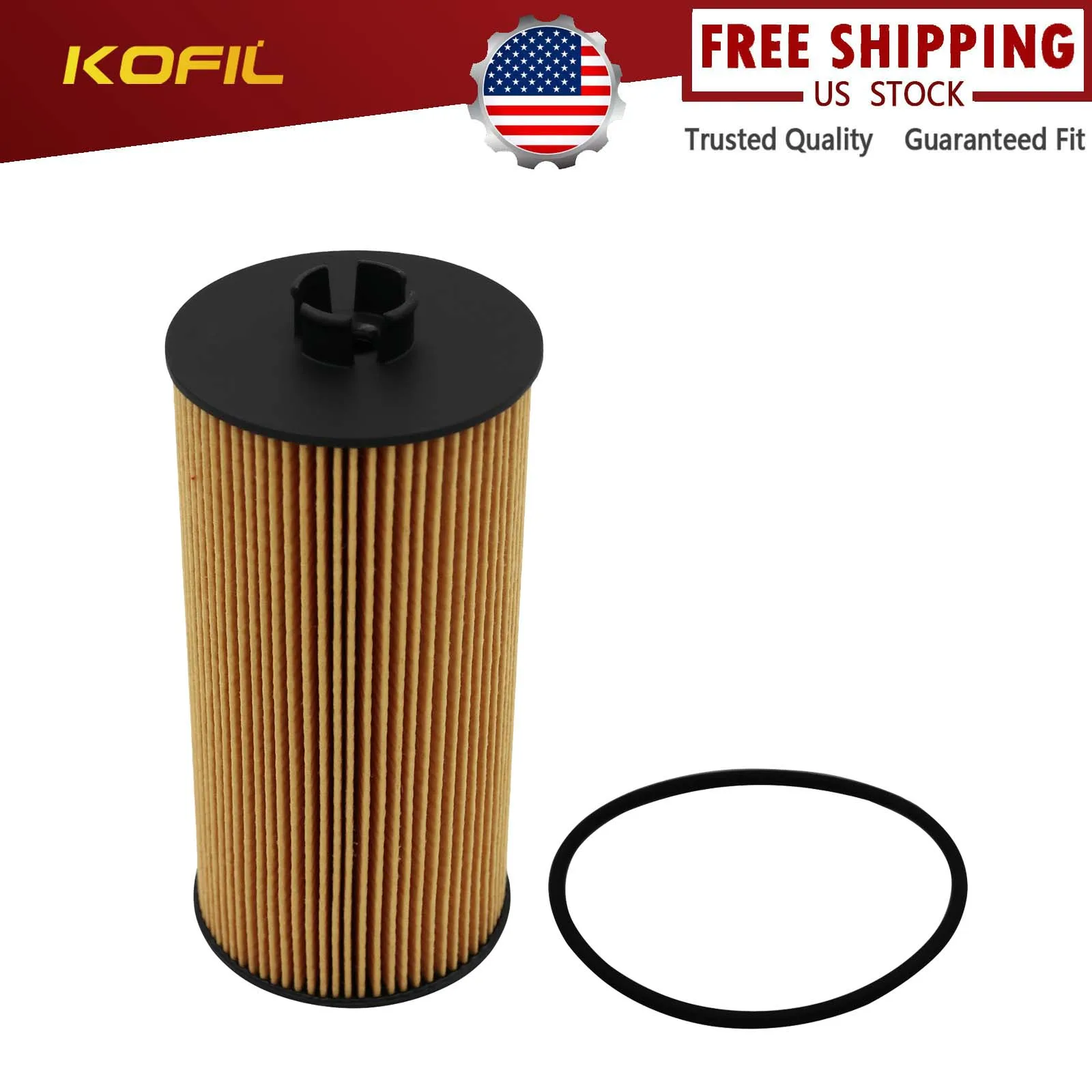 FL2016 Oil Filter,Fits F250, F350, F450, F550, E350 Super Duty,Replaces LF16166,3C3Z6731AA,1840752C91,P7235,CH9549,P550528
