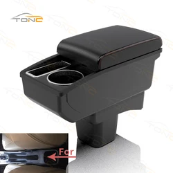 For Suzuki Baleno Armrest Box Center Console Storage Box with Water Cup Holder Car Interior Detail Accessories