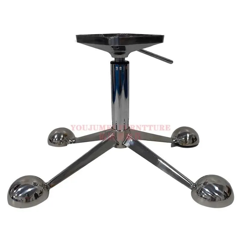 Stainless steel lifting table feet, chair feet, Nordic solid wood retro rotating lifting frame cabinet, sofa side cabinet remova