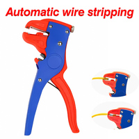 Automatic 2 in 1 Wire Stripper and Cutter Eagle Nose Pliers Heavy Duty Cable Stripping Hand Tool Car Auto RVs Electronic Repair