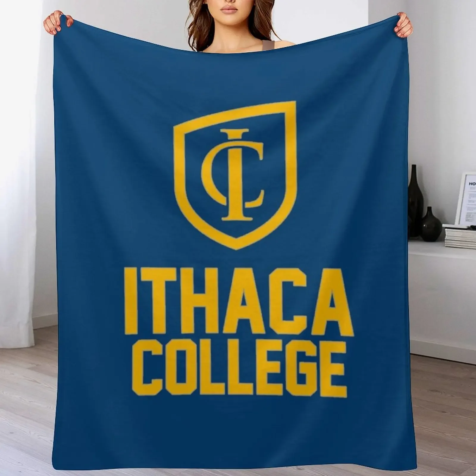 Ithaca College Throw Blanket Cute Sofa Blankets