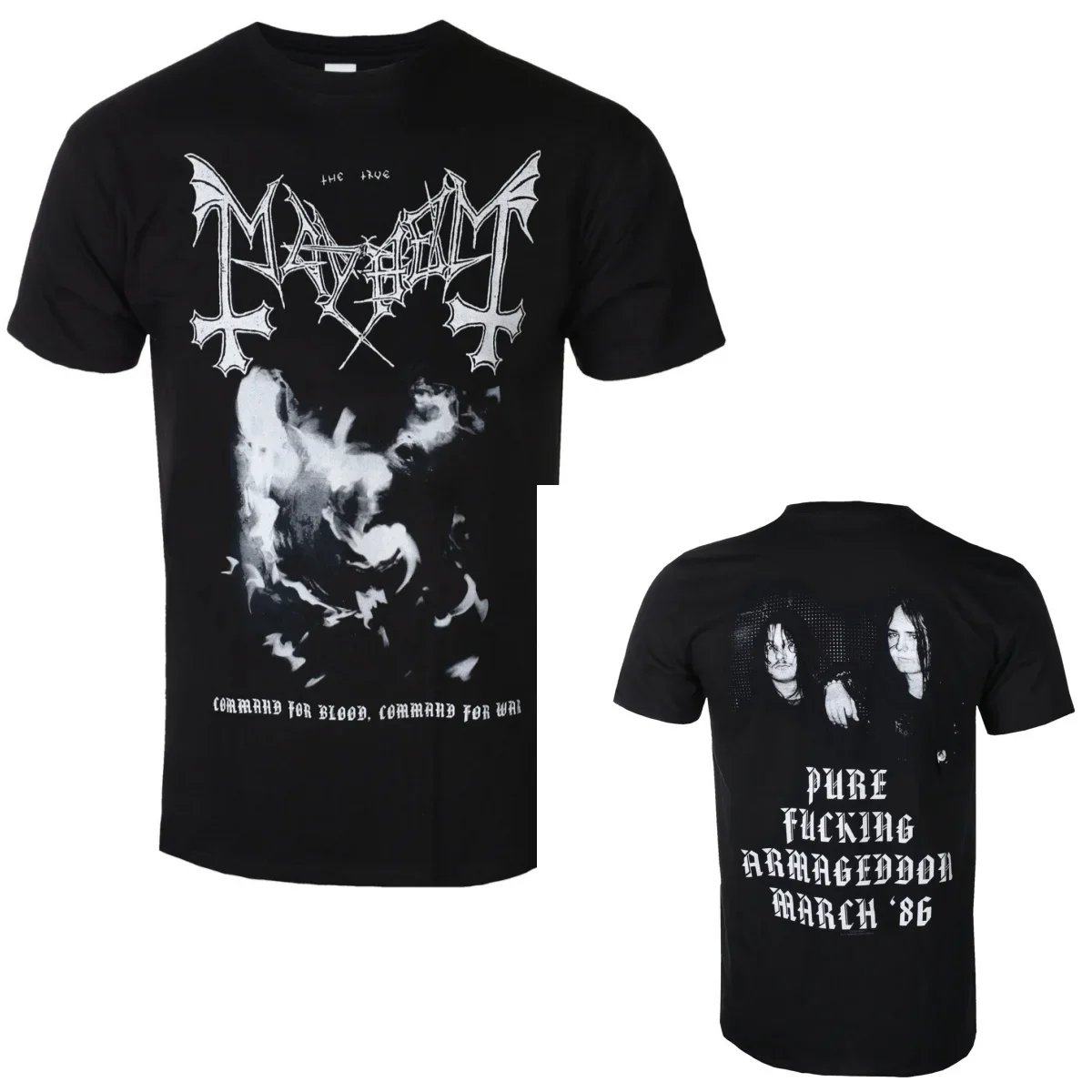 Hot Summer Mayhem Grafik-Baumwoll-Band-T-Shirt Unisex Sommer Kurzarm Mode-Marke Tee Luxus Lässige Vintage-T-Shirts – Detail 3