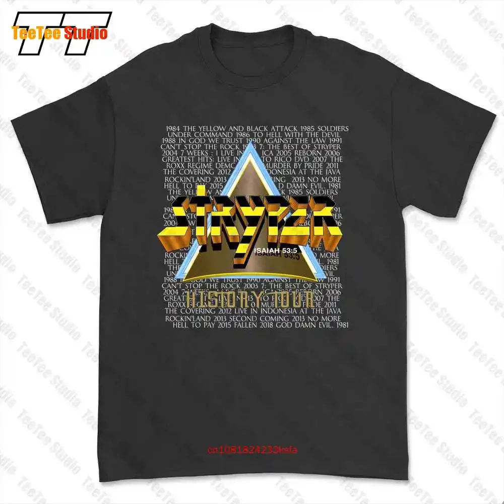 Stryper 2019 History Cd Vinyl Dvd Poster T-shirt Tee BGOL