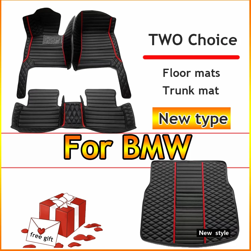 Car Floor Mats For BMW 3 F30 325i 330i 320i 318i Five Doors 2013 2014 15 16 17 18 19 Foot Pads Carpet Cover Interior Accessories