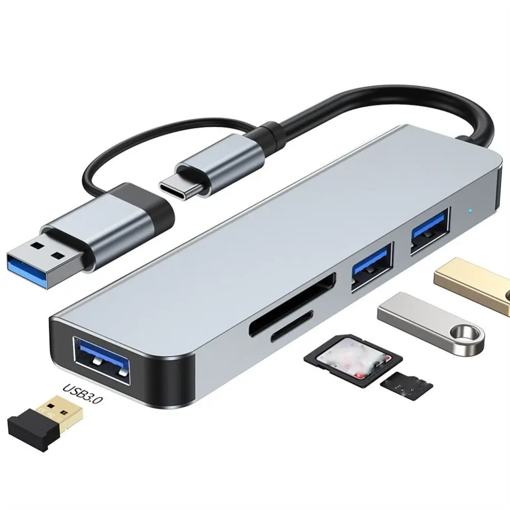 TYPE-C Type-c Docking Station USB 3.0 USB One To Four Conversion USB C Expansion Dock Multi-port Multi Interface