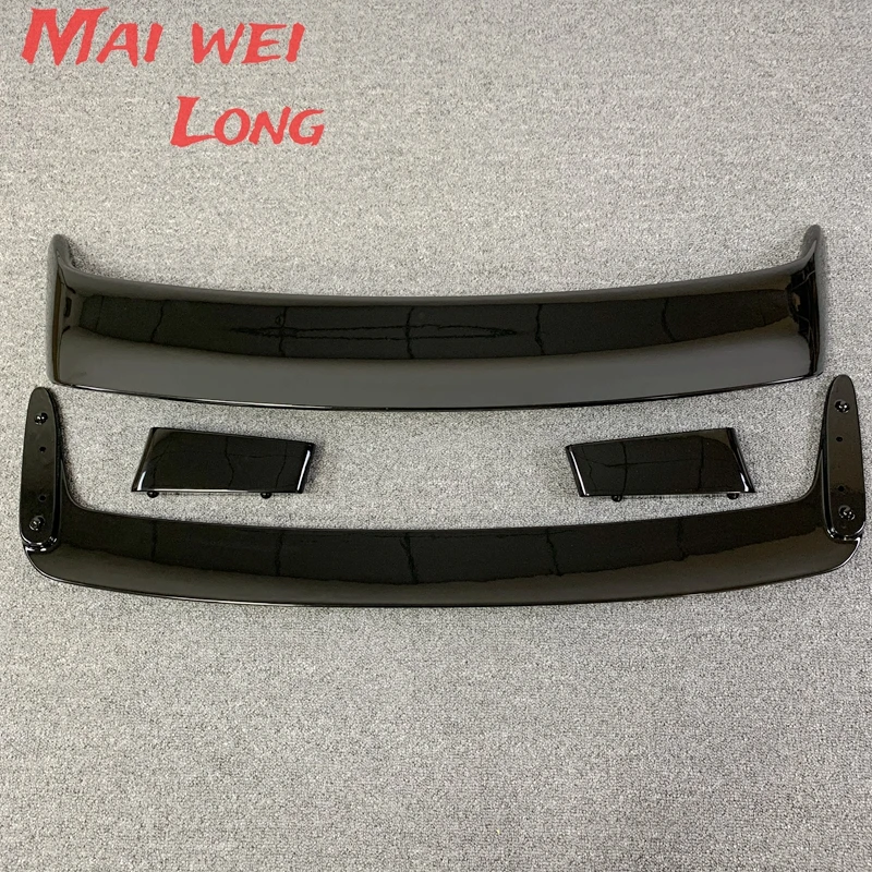 For BMW E36 M3 spoiler 1990-2000 BMW M3 series spoiler with light ABS plastic materail unpainted spoiler for BMW E36 M3 Spoiler