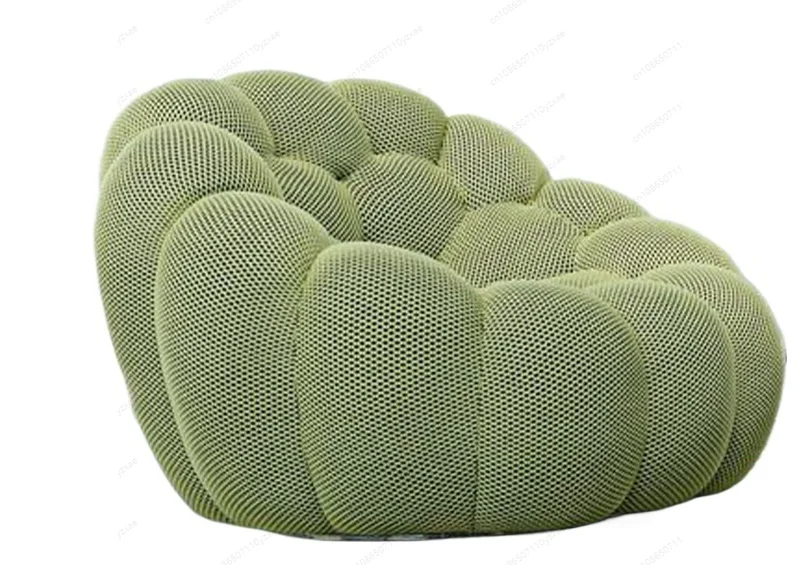 

Live Italian Rochburg Cream Bubble Creative Curved Sofa