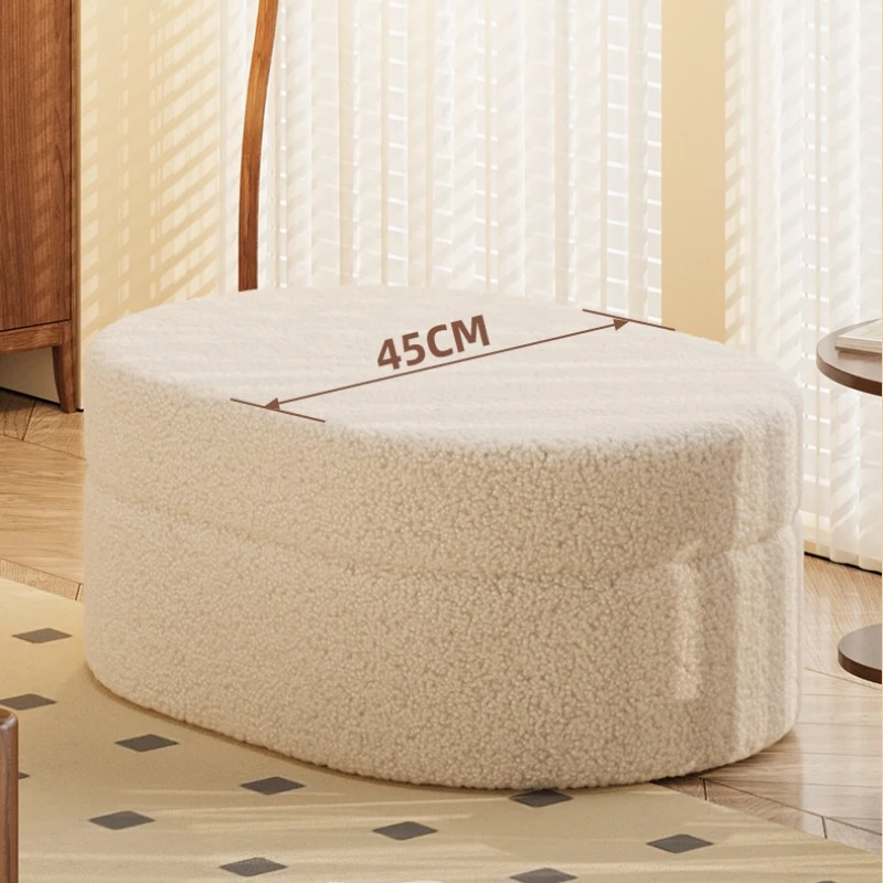 Small home stool living room high-end design fitting room shoe change stool storage modern banca pie de cama cute furniture