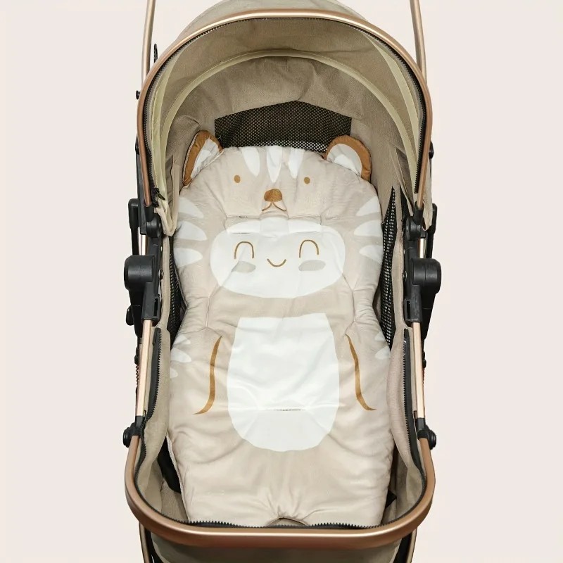 35x70CM A Baby Stroller Cushion Suitable for Autumn Winter Warming Up Designed for Dining Chairs And Strollers Cute Animals