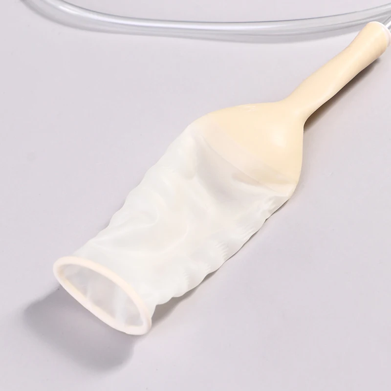 5PCS Reusable Medical Latex Sleeve Type Urine Bag Male Drainage Catheter Bag 1000ML Urine Collector Bag Urinal Pee Holder