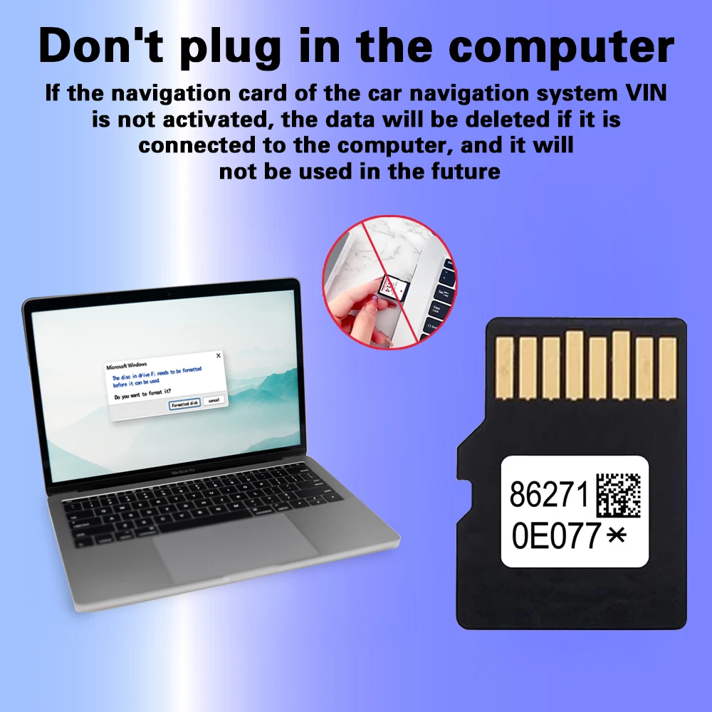 Navigation SD Card Compatible for Toyota 86271-0E077 Sat Nav Update Car USA Canada Maps Latest with Anti Fog Reaview