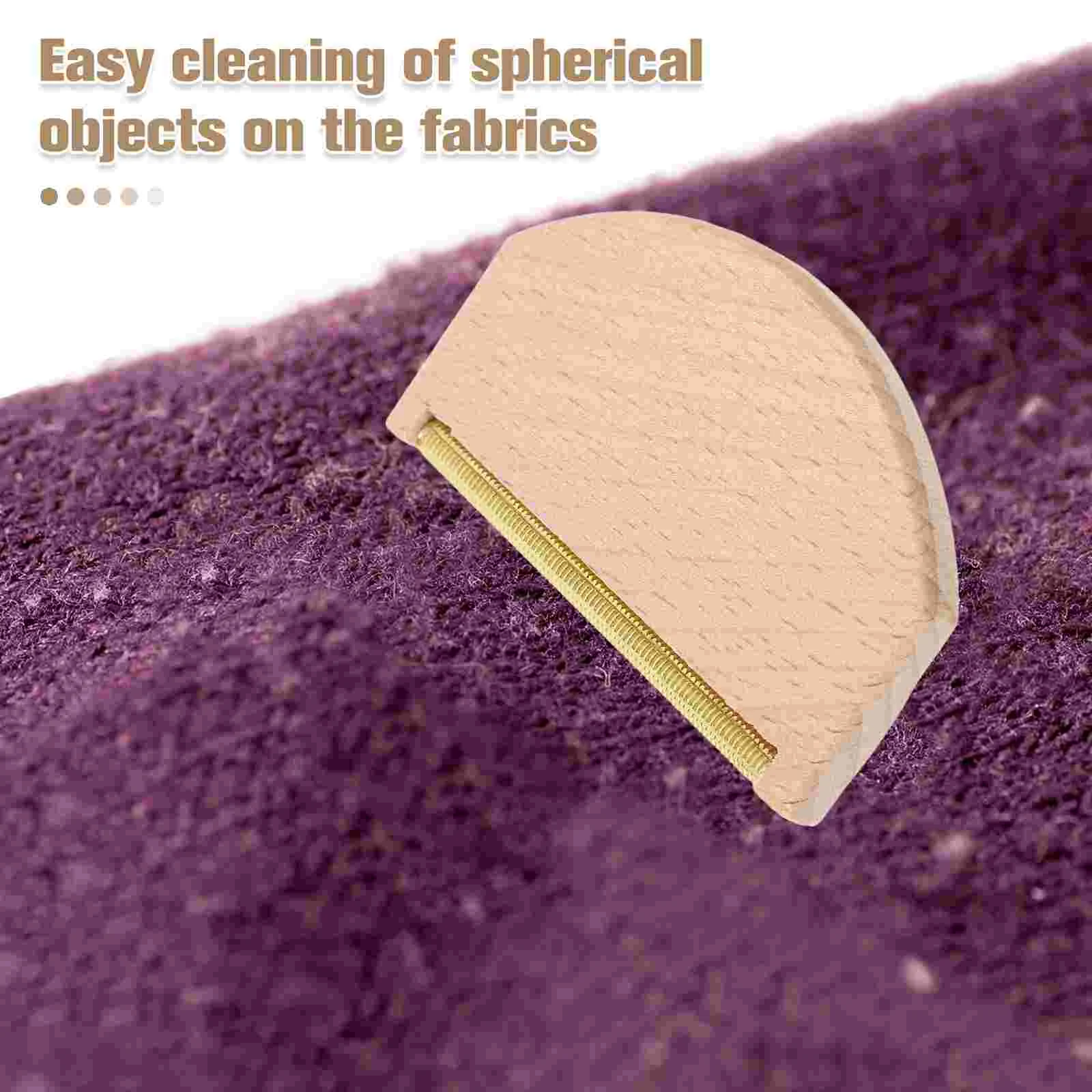 Cashmere Sweater Cleaner Wool Defuzzing Tool Fur Remover Combs Cleaning Brush Pilling Brass Wooden Fabric Lint for Clothes