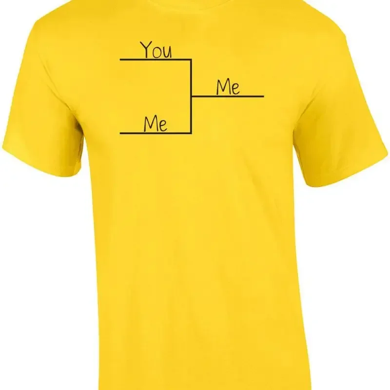 Me Beating You Bracket T-shirt