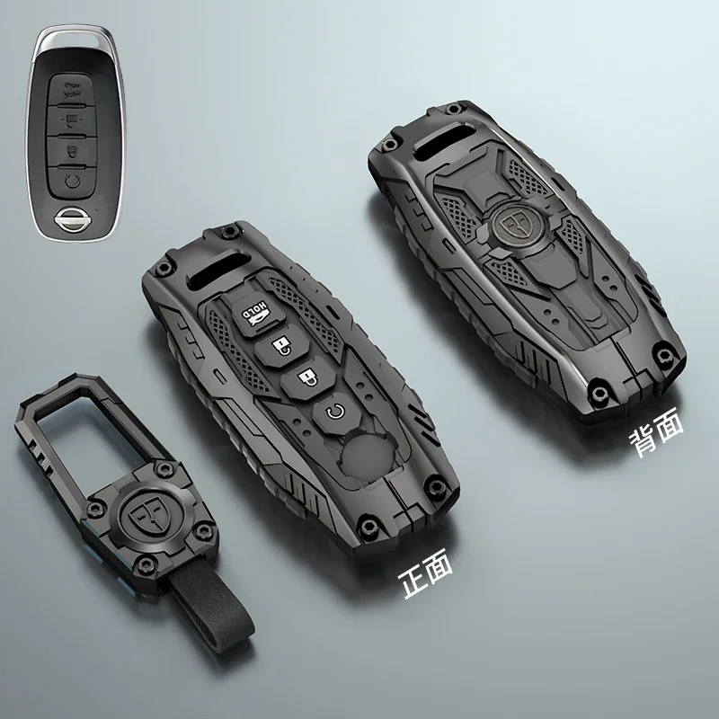 

Car Key Case Holder Cover For Nissan Leaf Juke Micra Qashqai J11 X-Trail T32 Tiida Pathfinder Versa Note Patrol Altima Ariya