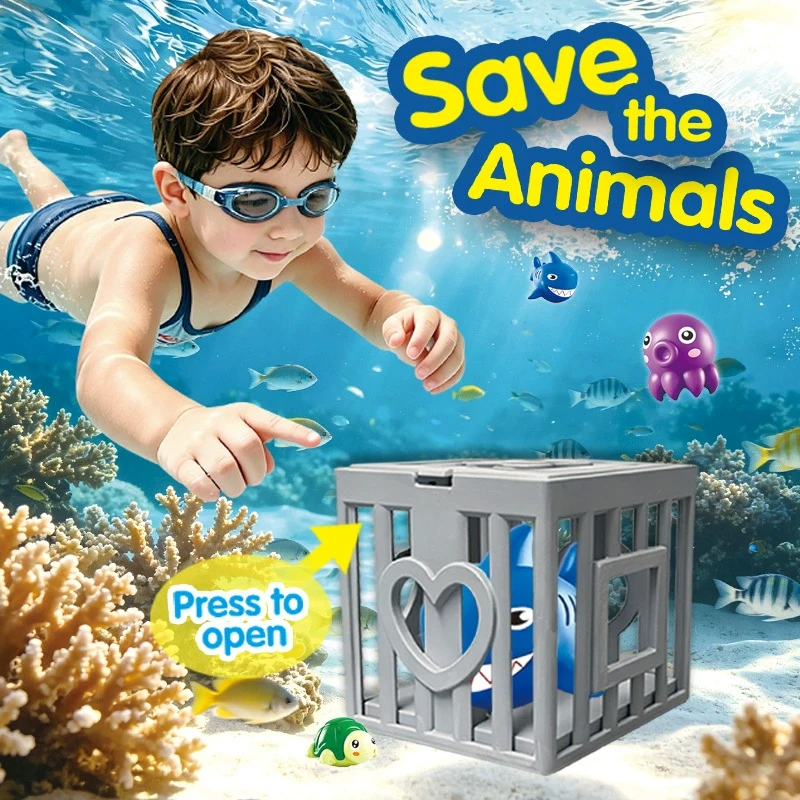 Set di Giocattoli Subacquei pe - Aquarium Fish Shark recensione e prezzo