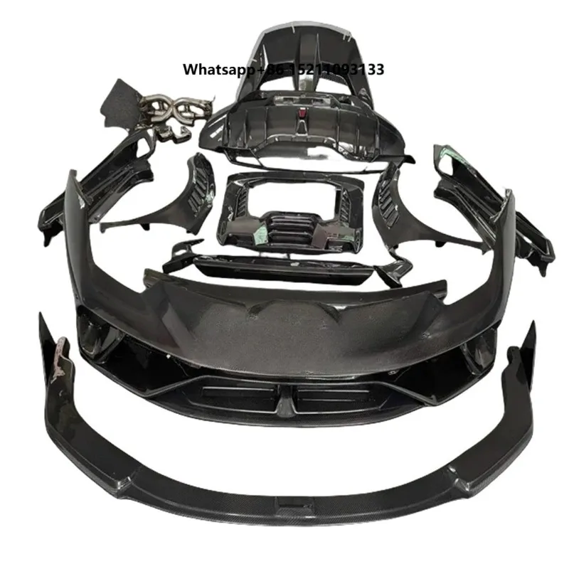 For Huracan Body Kit LP610 LP580 All Carbon Fiber Performante Design Full Body Kit with Exhatust