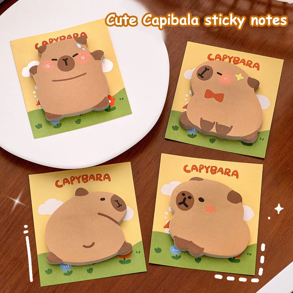 Cartoon Notes Student Cute Stickers Notes Message Notes Memo Memo Pad School office supplies diary stationery