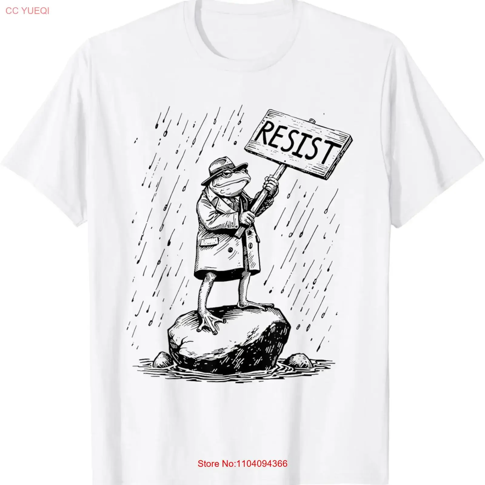 Portland Frog Resist Freedom T Shirt vintage Washed Soft designer clothes Breathable homme Versatile Top For Everyday Wear