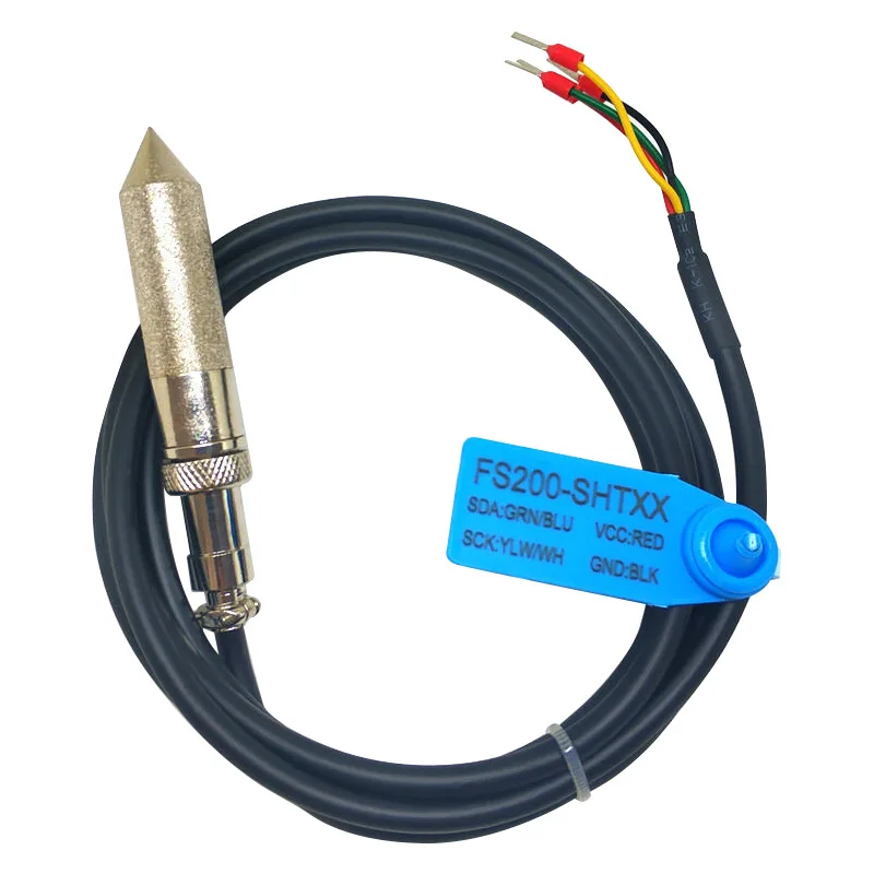 SHT30 waterproof temperature and humidity sensor probe, indoor and outdoor temperature and environment monitoring sensor