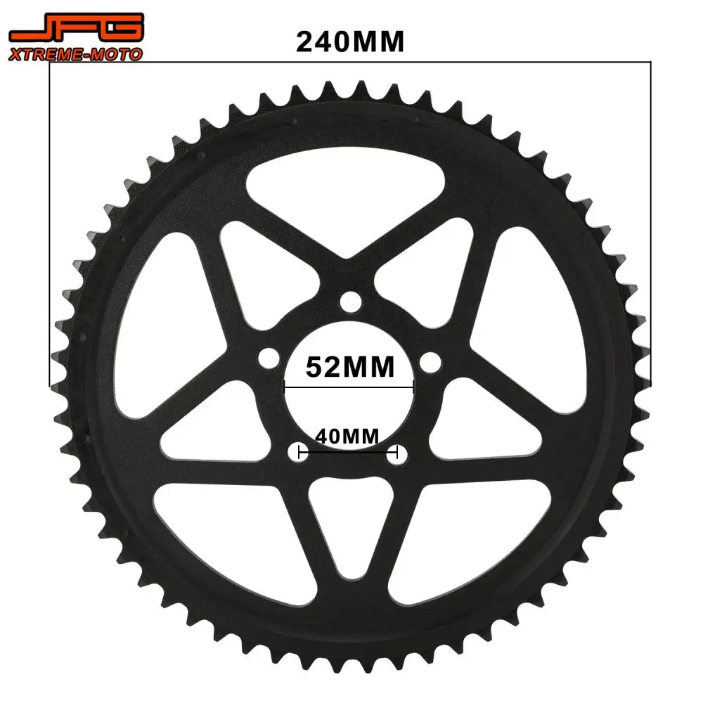 Motorcycles Accessories Front Rear Sprocket Transmission Chain Gear Set Primary Drive Sprocket For Sur Ron Light Bee S X E-Bike