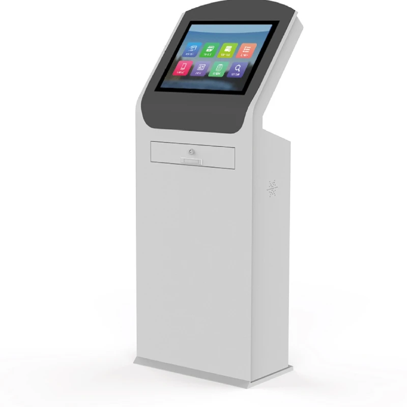 Workstation all-in-one machine, floor cabinet touch screen, self-service end point inquiry all-in-one machine
