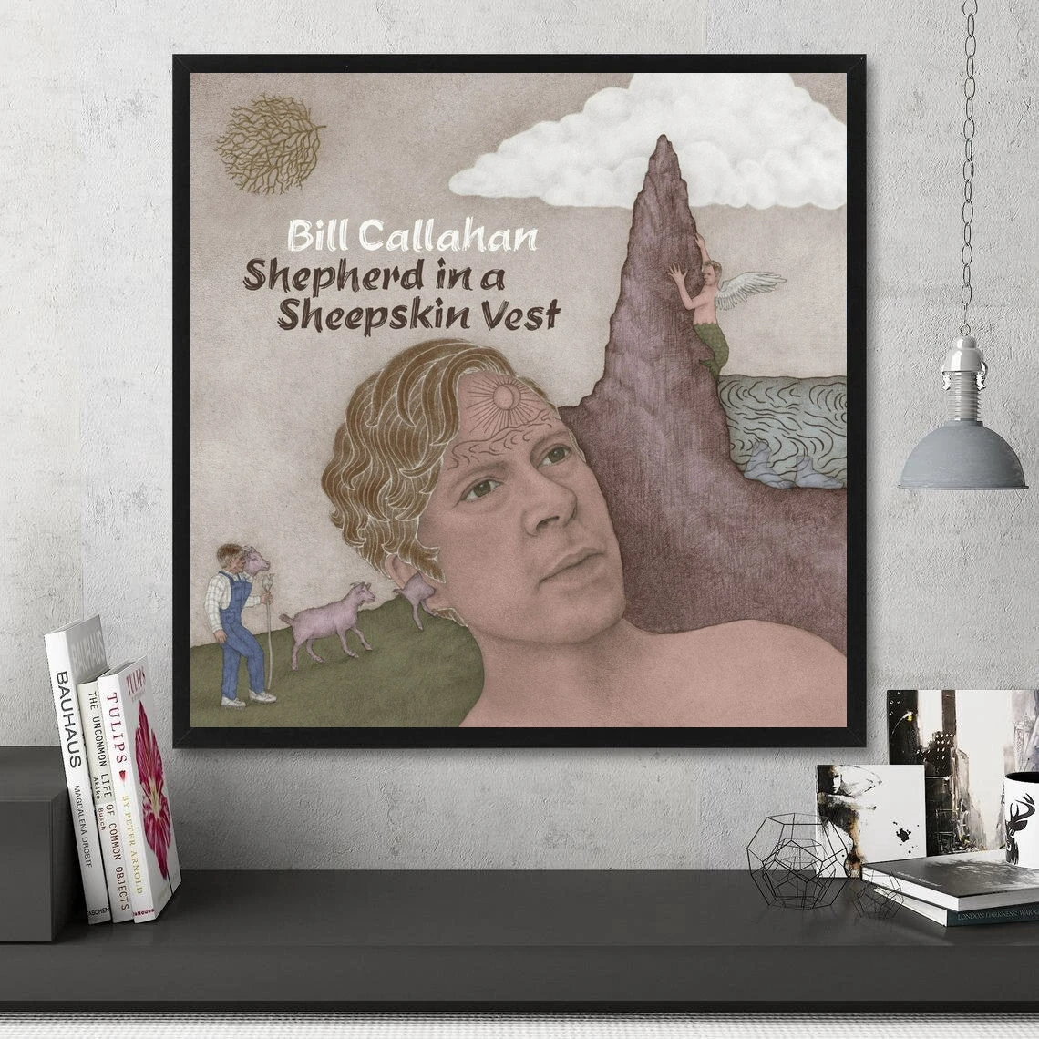 Bill Callahan Shepherd In A Sheepskin Vest Music Album Poster Canvas Art Print Home Decor Wall Painting ( No Frame )