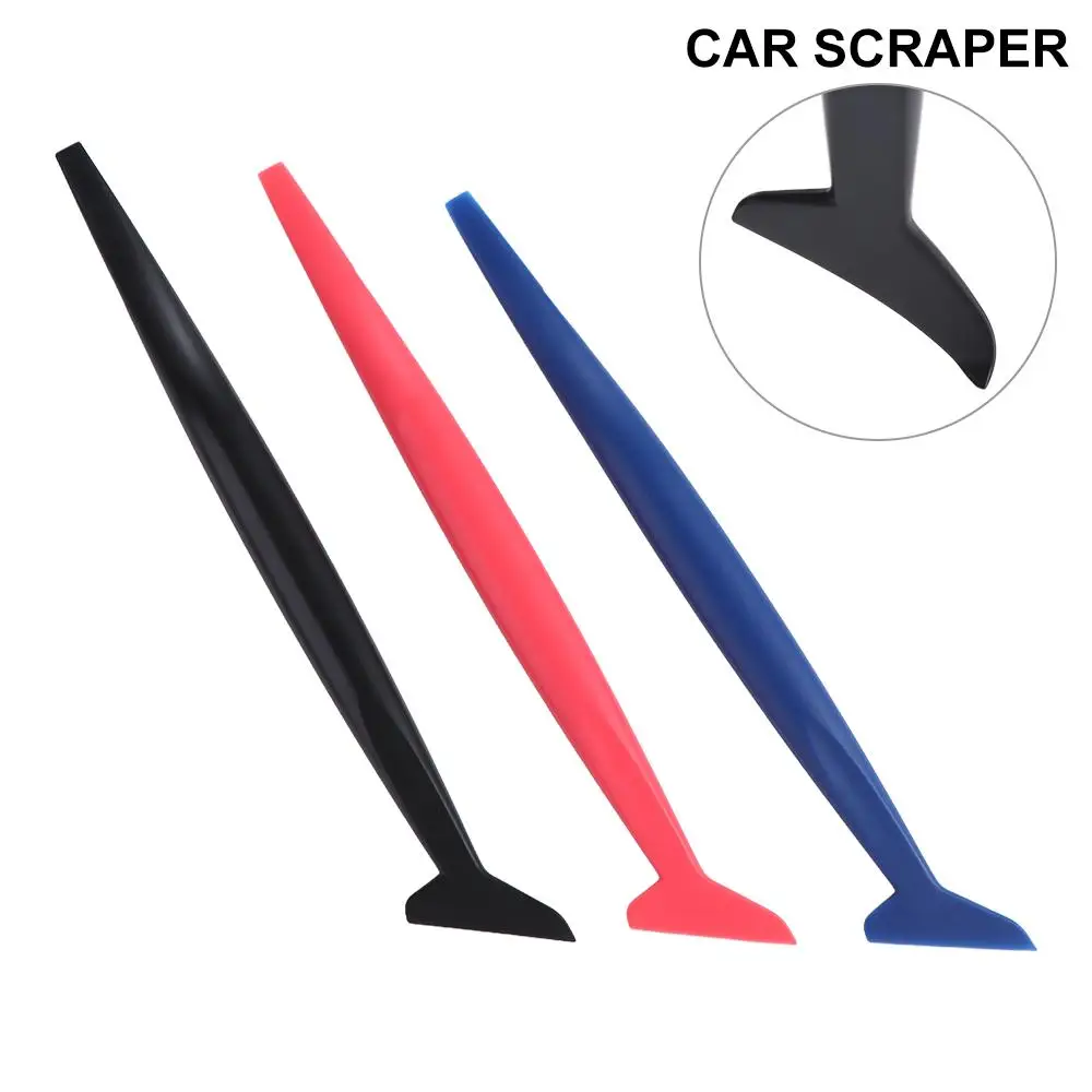 Carbon Fiber Sticker Tint Clean Tool Sticker Wrapping Micro Squeegees Car Vinyl Wrap Tool Wrapping Aid Tool Squeegee Scraper