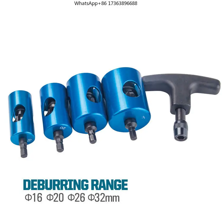 PS-1632B Industrial Steel Manual Pipe Deburring Tool for Multilayer Composite/PEX Pipes 16-32mm Deburring Range OEM Customizable