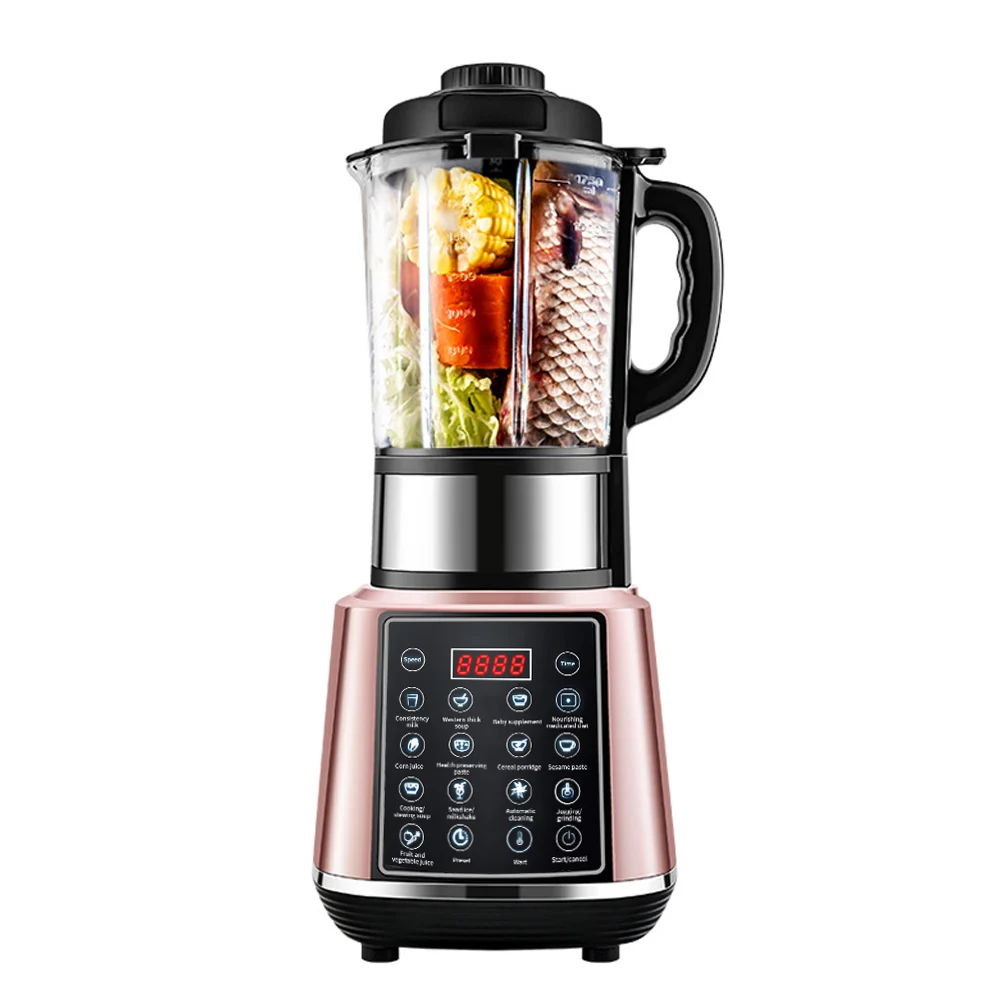 hot saltProfessional Kitchen Electrical Blender Household 1.75L 1100W Vacuum Heating Food Processor Blender