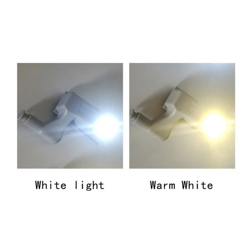 3/pz LED sotto la luce dell\'armadio sensore di luce universale dell\'armadio Led Armario cerniera interna lampada per armadio armadio cucina Night Lam