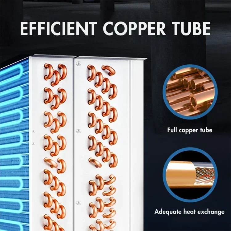 الكفاءة التجارية 220 فولت 164L آلة تجفيف الهواء مزيل الرطوبة الصناعية