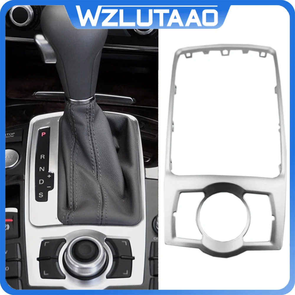 

4L0864260A Front Console Chrome Frame Trim Gear Shift Panel For Audi Q7 2007-2015 4L0864260 car accessories