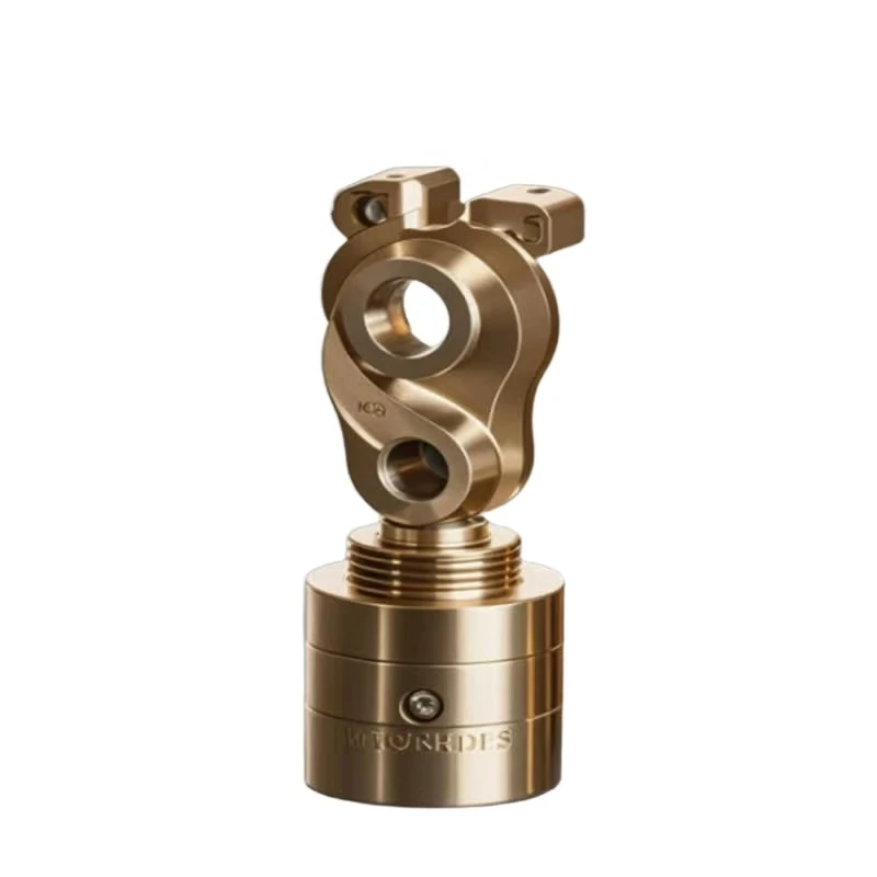 

Copper alloy custom CNC machining mechanical movable connection parts mechanical connection with rotating components