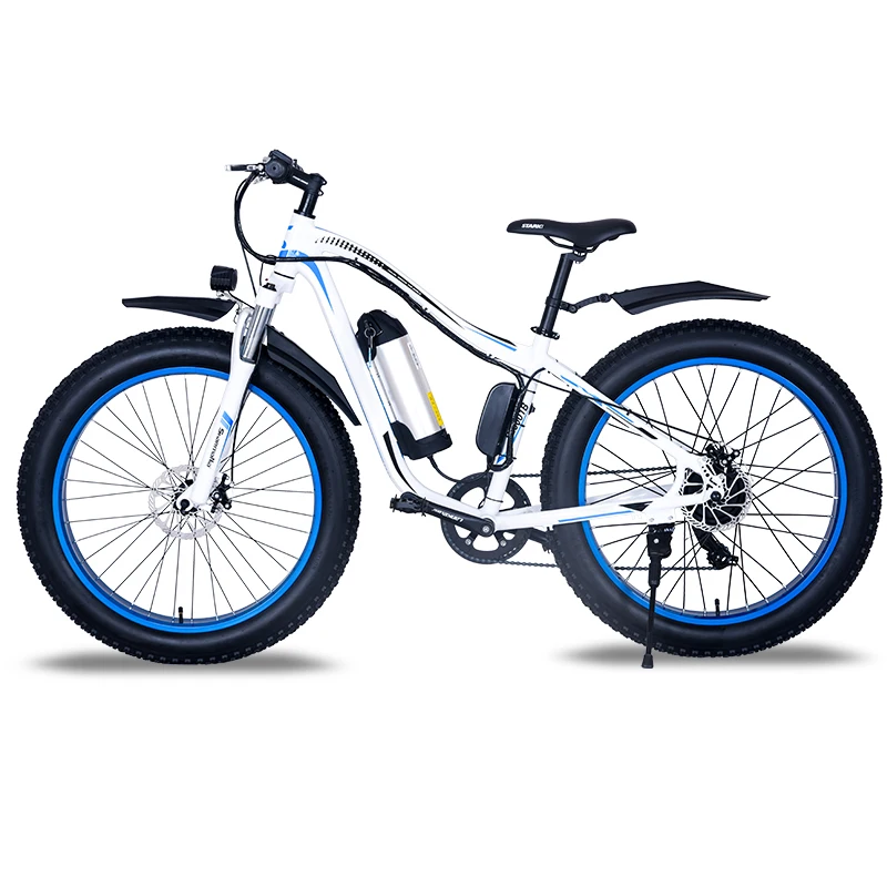 

26-дюймовый электровелосипед с широкими шинами