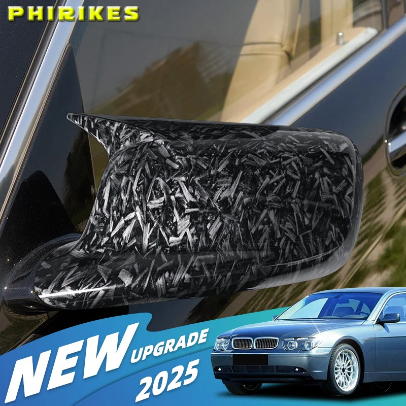 

Для BMW 7 серии E65 E66 E67 E68 2001-2008 колпачки для боковых зеркал из углеродного волокна с защитной пленкой, комплект из 2 предметов