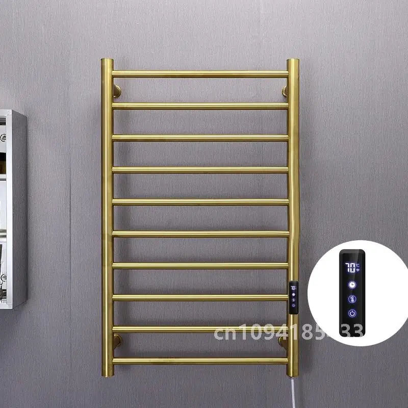 500*800*120(mm) Electric Towel Rack 304 Stainless Steel 50°C+5 Constant Temperature Fast Heat Drying Bath Towel Bar 110V/220V