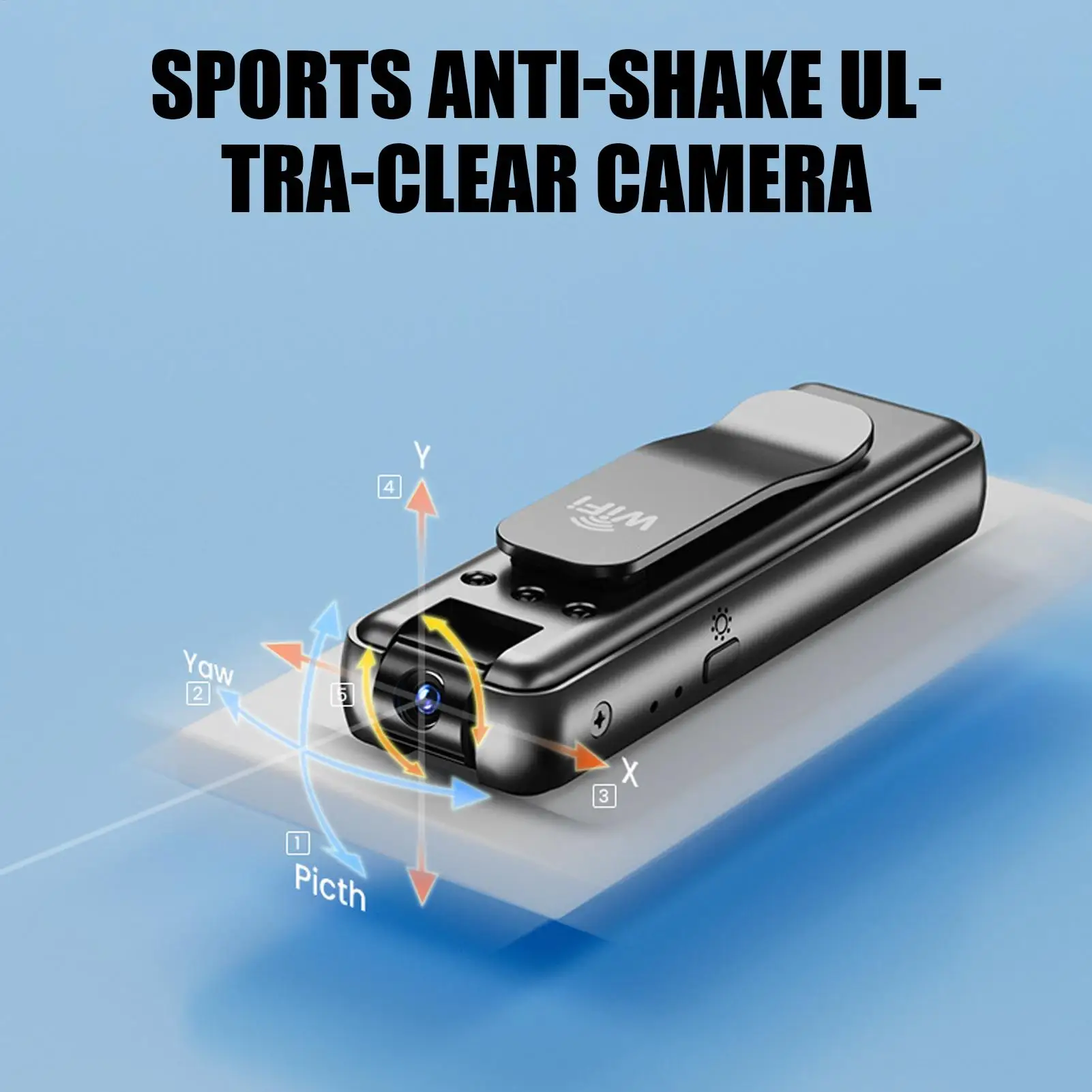 Мини-камера HD, портативный небольшой цифровой видеорегистратор, корпусная камера, инфракрасная видеокамера ночного видения